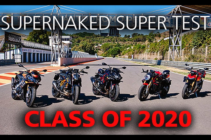 Five of the most powerful unfaired production bikes ever made go head-to-head on road and track in this ultimate 2020 super naked group test. Which will come out on top?