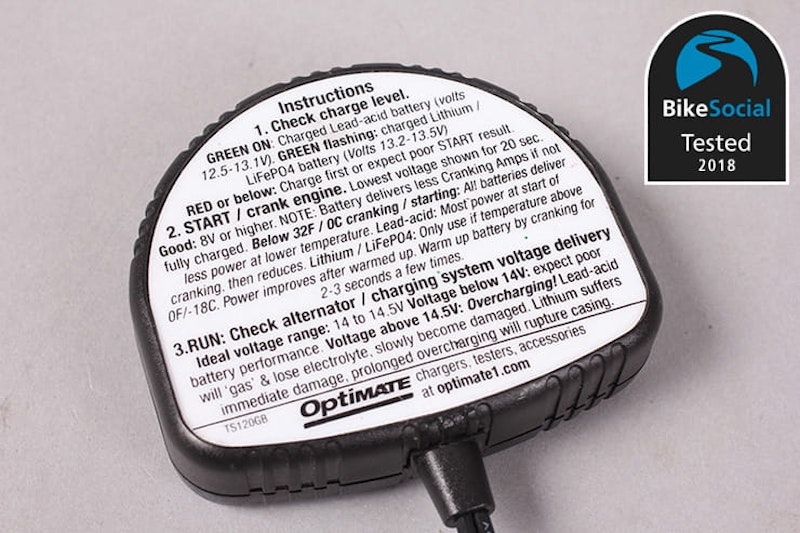 Optimate Test TS-120 battery tester review