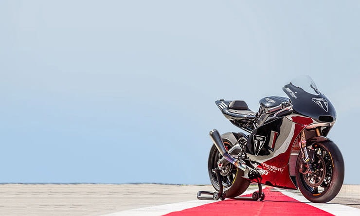 Triumph on their Moto2 engine testing and Daytona 765 chances