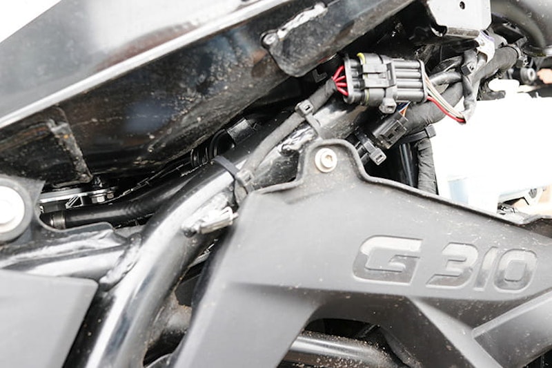BMW G310GS blog: Stripped down and naked