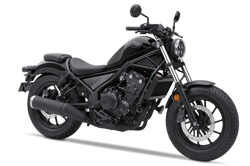 2021 Honda CMX500 Rebel Gloss Black