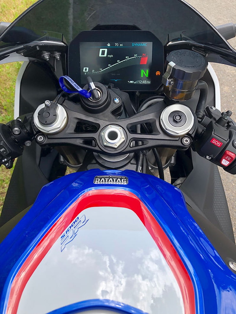 The view of the cockpit