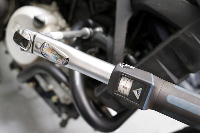 BMW G310GS crash protection