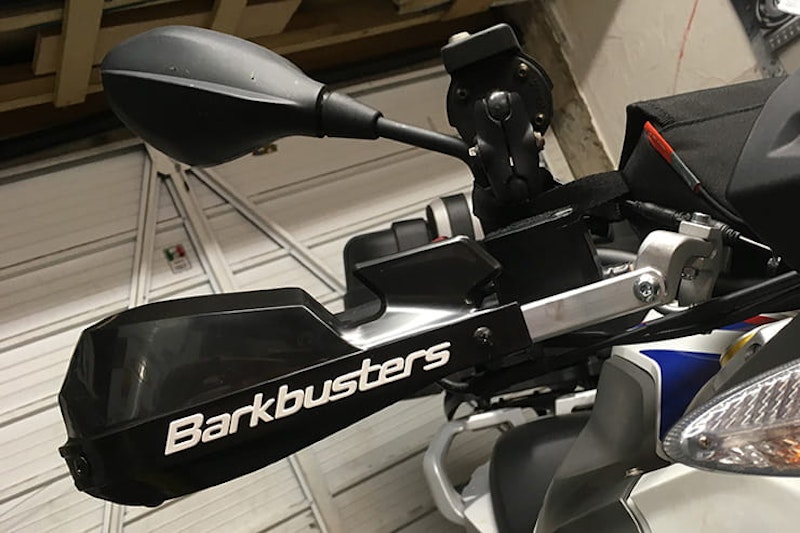 BMW G310GS crash protection