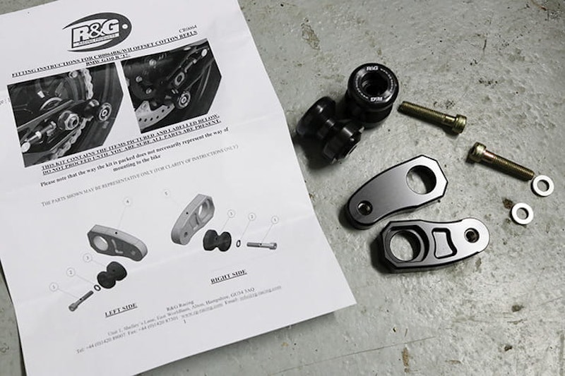 BMW G310GS crash protection