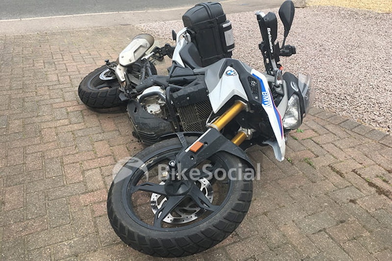 BMW G310GS sidestand recall