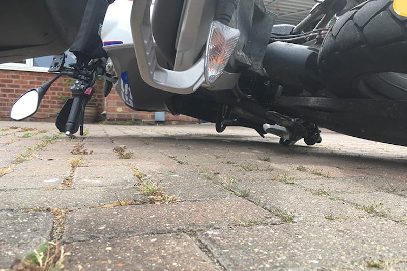 BMW G310GS sidestand recall