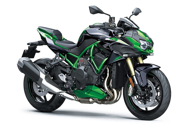 2021 Kawasaki Z H2 Supercharged Naked Green