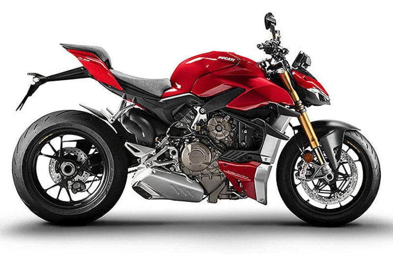 2021 Ducati Streefighter V4 S Rosso Red
