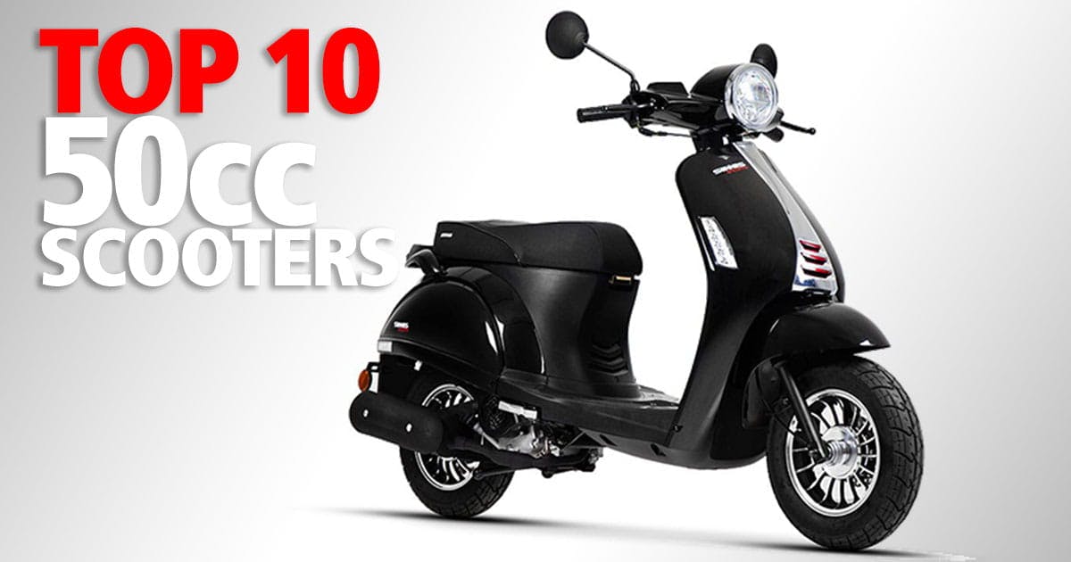 Top 10 50cc moped scooters for 2022