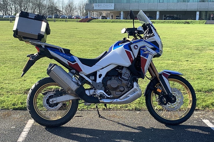 Honda’s updated Africa Twin has more power, improved electronics, electronic suspension and better handling. It’s about to take on Storm Ciara