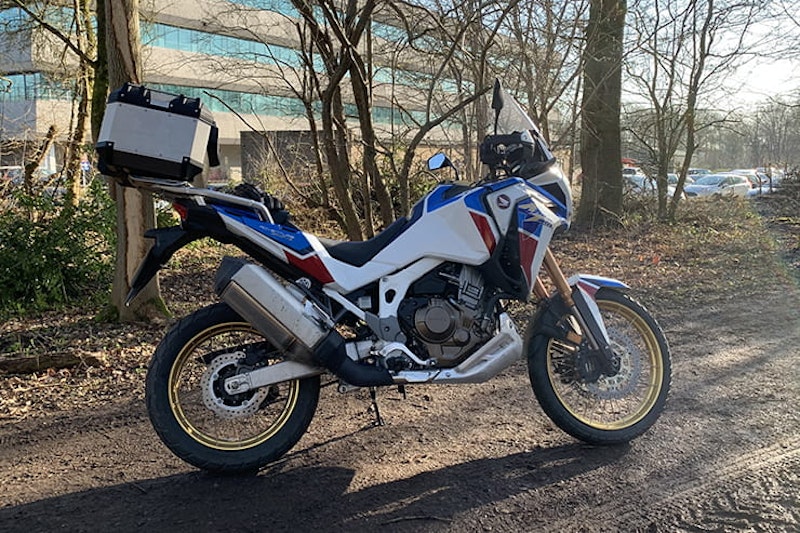 Honda’s updated Africa Twin has more power, improved electronics, electronic suspension and better handling. It’s about to take on Storm Ciara