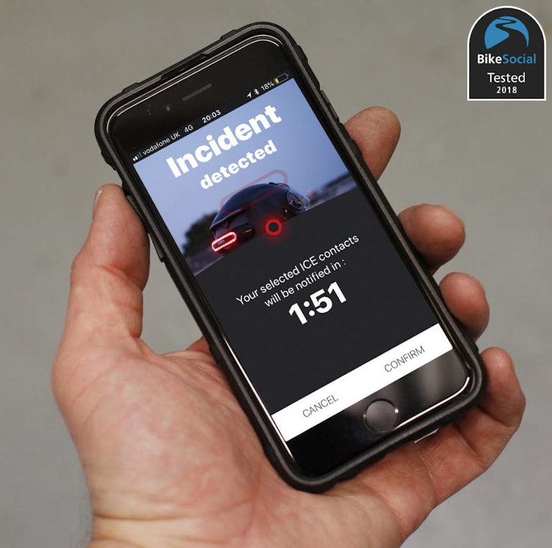 > Tested: Cosmo connected helmet brake light review