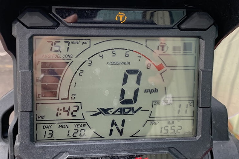 Honda’s 750cc, 75mpg adventure commuter scooter continues to defy convention. But we love it all the same