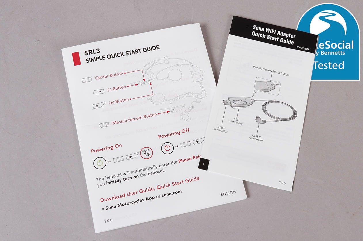 thumbnail: Reserveaccu Voor Sena SRL3 Bluetooth-headset - 3,8 V, 810 MAh, Vervanging Voor SP144 Batterij, Lithium-ion