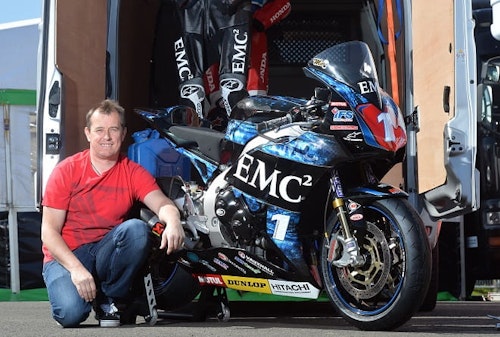 Riding John McGuinness' Superstock TT Fireblade