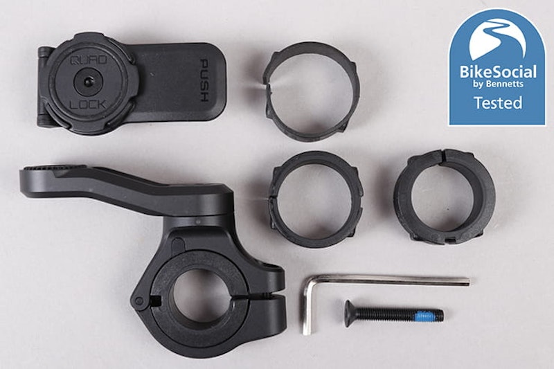 Quad Lock review motorcycle phone mount_13