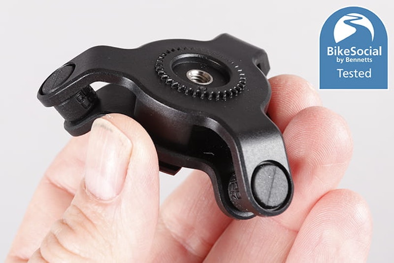 Quad Lock review motorcycle phone mount_21