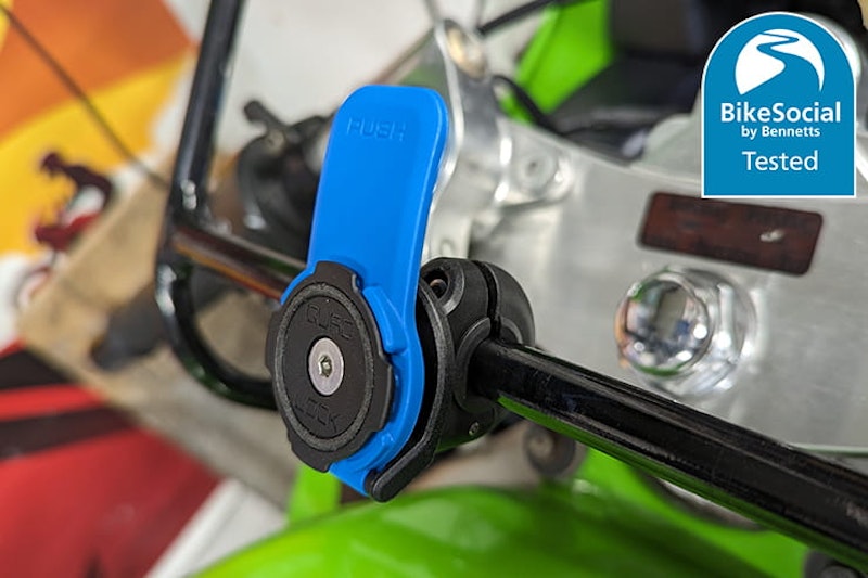 Quad Lock review motorcycle phone mount_52