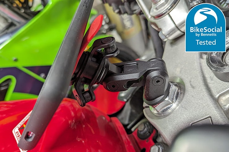 Quad Lock review motorcycle phone mount_61