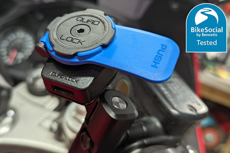 Quad Lock review motorcycle phone mount_68