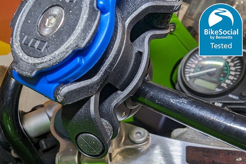 Quad Lock review motorcycle phone mount_70