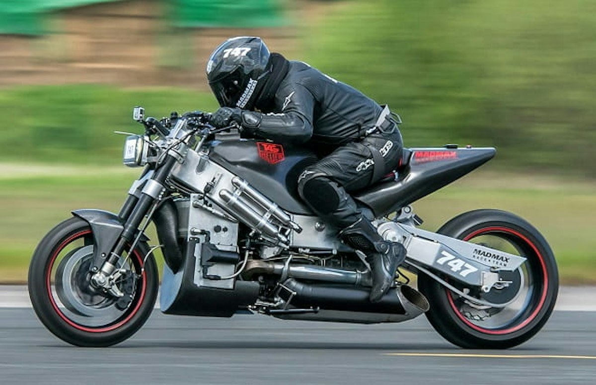 Jay Leno Jet Powered Motorcycle Road Legal Turbine Motorcycle Breaks