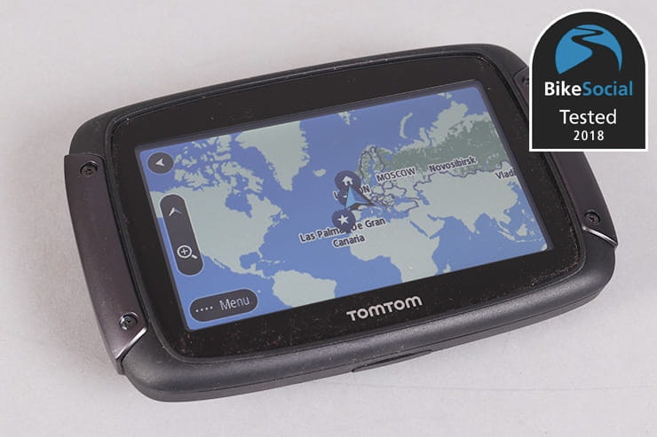 TomTom Rider 500 550 review GPS