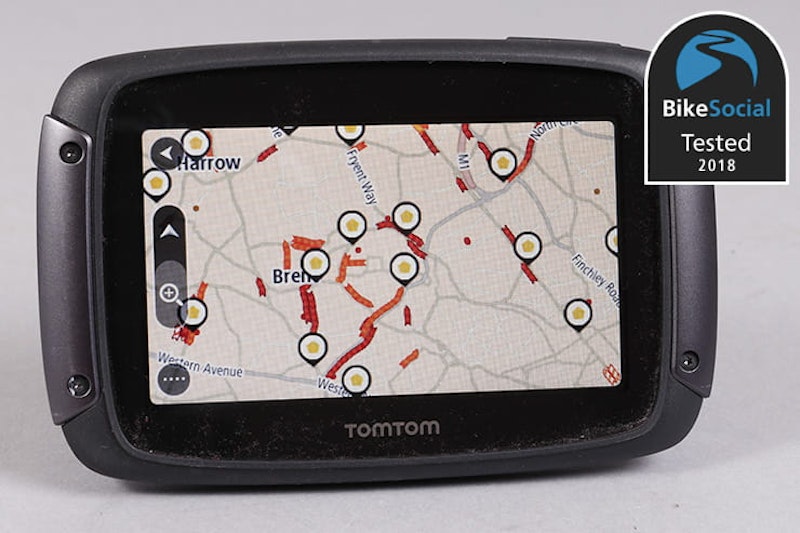TomTom Rider 500 550 review GPS