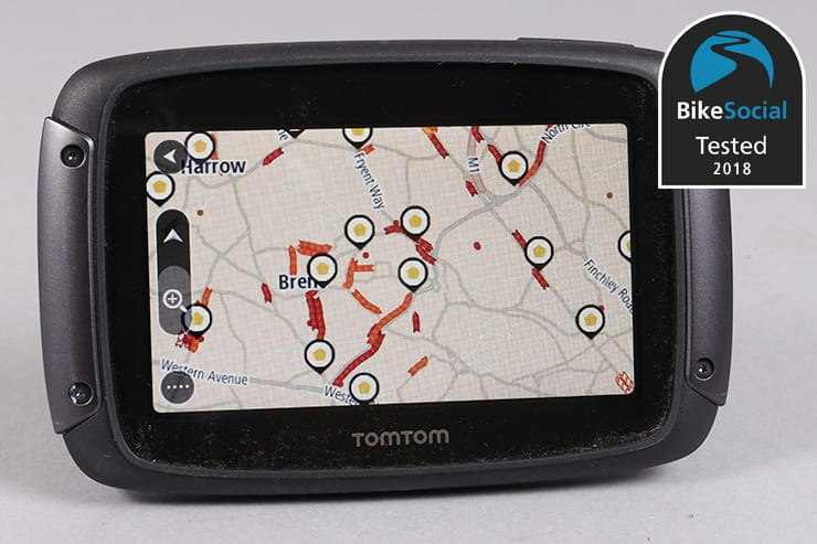 Borsa In Neoprene Per TomTom Rider 500/550/50 LE – Protezione Da Graffi E Urti, Con Cerniera, Nero