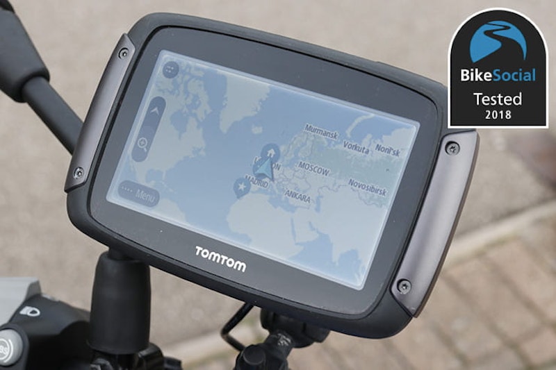 TomTom Rider 500 550 review GPS