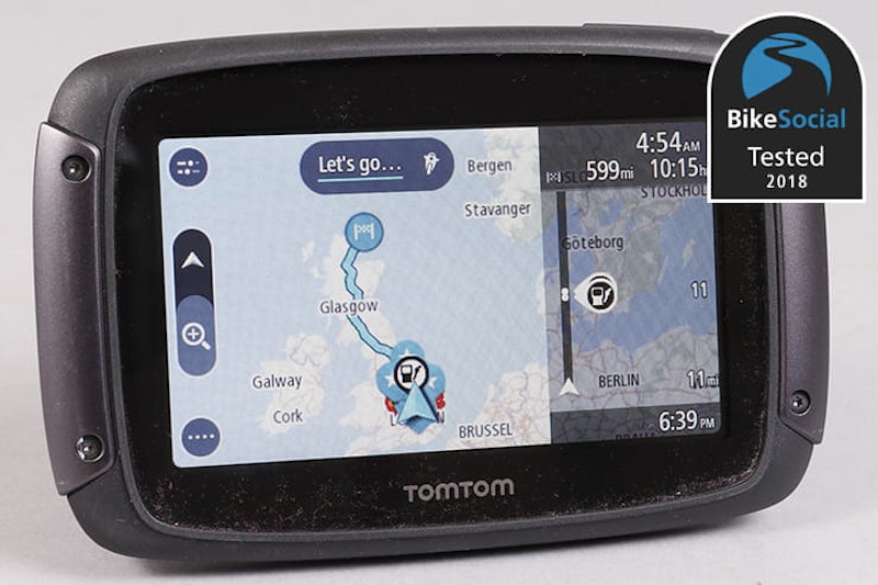 TomTom Rider 500 550 review GPS