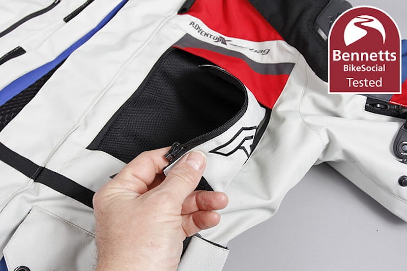 The RST Pro Series Adventure-X Airbag is one of the most protective motorcycle jackets available thanks to its CE approval and In&Motion airbag. Full review