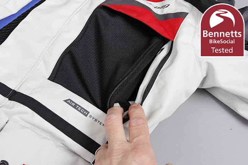 The RST Pro Series Adventure-X Airbag is one of the most protective motorcycle jackets available thanks to its CE approval and In&Motion airbag. Full review