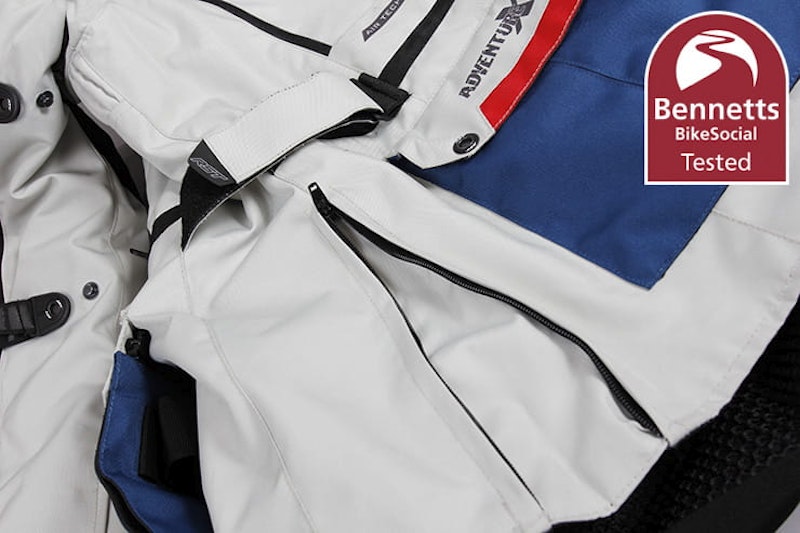 The RST Pro Series Adventure-X Airbag is one of the most protective motorcycle jackets available thanks to its CE approval and In&Motion airbag. Full review