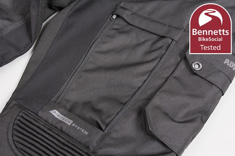 The RST Pro Series Adventure-X Airbag is one of the most protective motorcycle jackets available thanks to its CE approval and In&Motion airbag. Full review