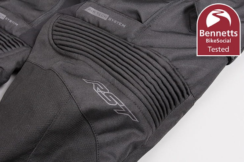 The RST Pro Series Adventure-X Airbag is one of the most protective motorcycle jackets available thanks to its CE approval and In&Motion airbag. Full review