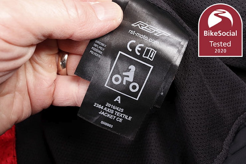 If you’re riding your bike on a budget and looking for a waterproof, CE-approved textile jacket, the RST Axis could be the best option. Full review…
