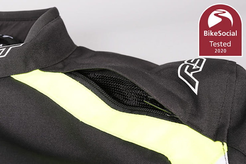 If you’re riding your bike on a budget and looking for a waterproof, CE-approved textile jacket, the RST Axis could be the best option. Full review…