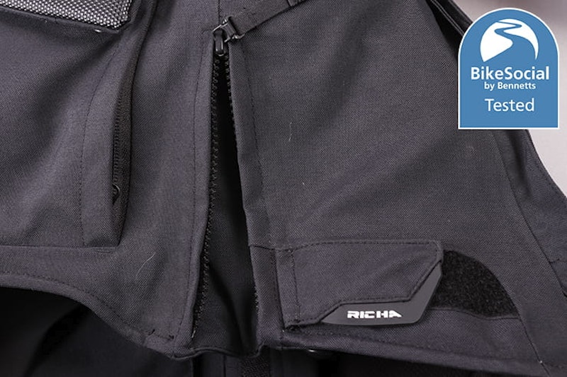 Richa Armada review motorcycle waterproof_25