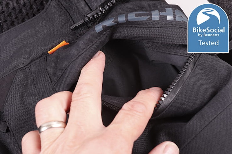 Richa Armada review motorcycle waterproof_39