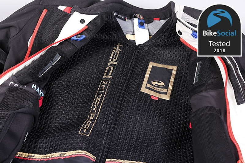 Held Aerosec waterproof mesh jacket review