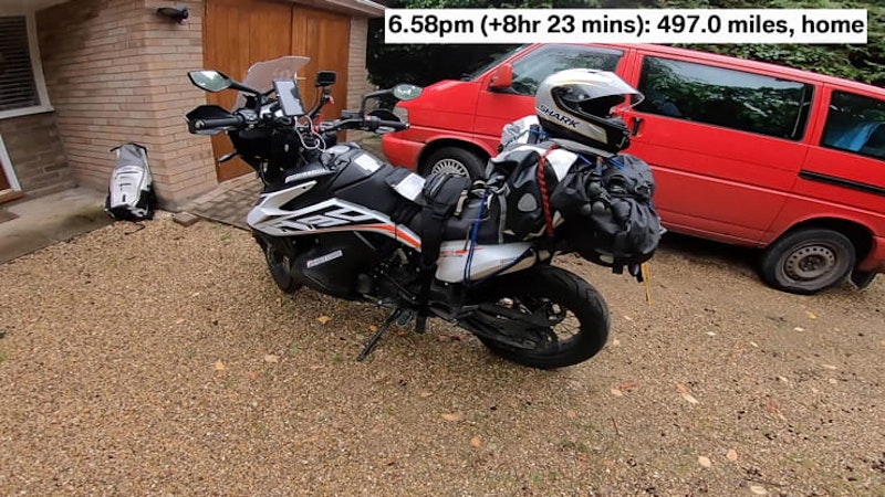 Seven adventures on a KTM 790 Adventure