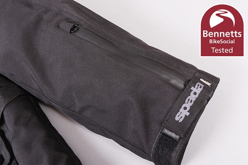 Spada Camber laminated motorcycle jacket trousers review_07