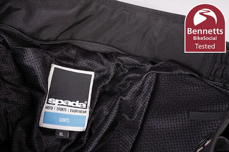 Spada Camber laminated motorcycle jacket trousers review_34