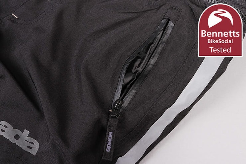Spada Camber laminated motorcycle jacket trousers review_27