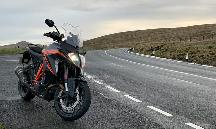 thumbnail image 2 of Racefoxx Footrest Adapter Kit – KTM 1290 Superduke 2019, Left + Right, Black Steel 2 of 5