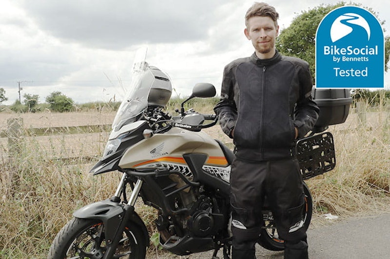 Spada Alberta review layered motorcycle kit_39
