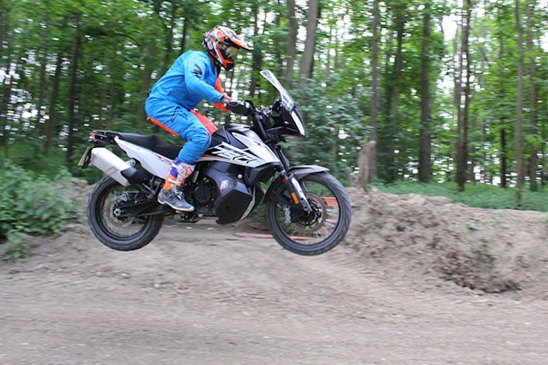 KTM 790 Adventure off-road  - raising the bar