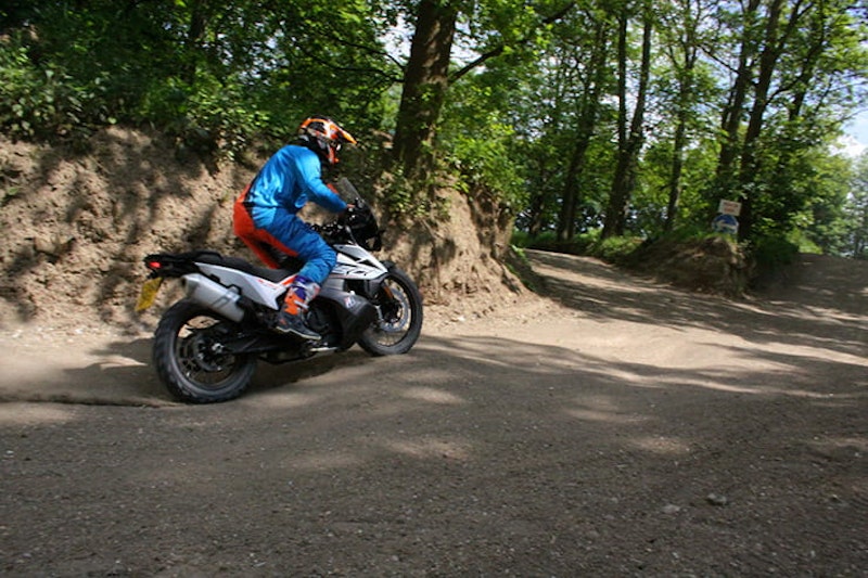 KTM 790 Adventure off-road  - raising the bar